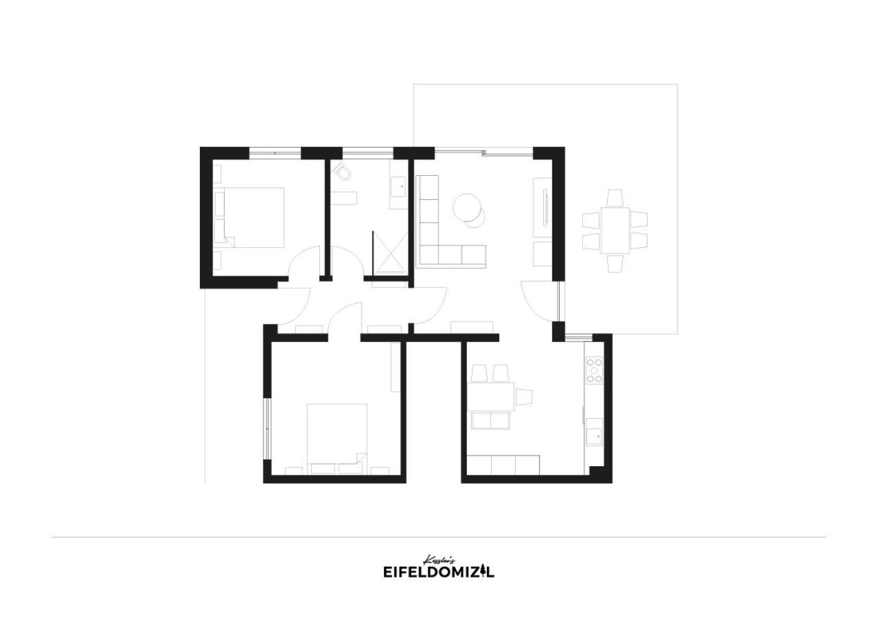 Ferienwohnung Kessler'S Eifeldomizil Auw bei Prum 外观 照片